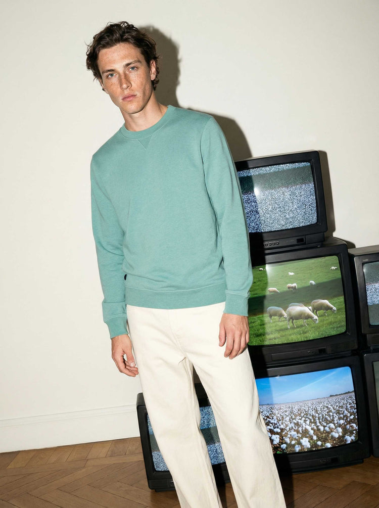 The Fibregen Sweatshirt Mineral Sea Image