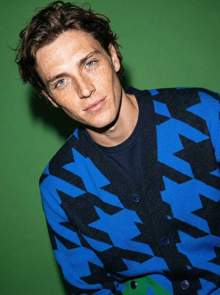 The Sheepstooth Cardigan Pacific Blue Image