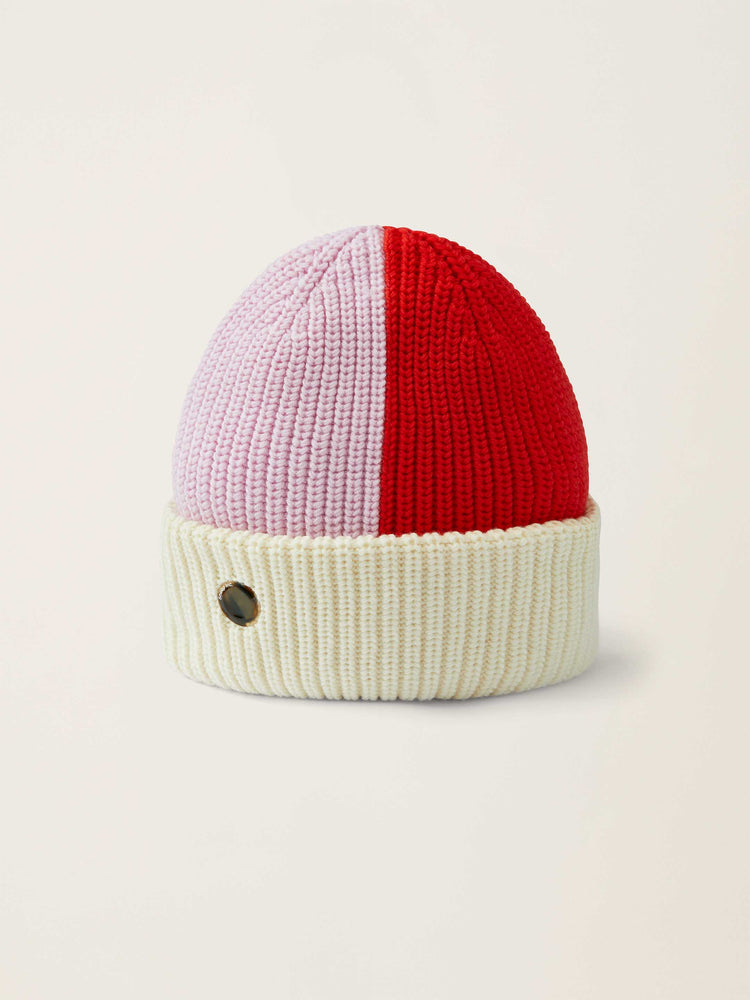 The Colourstack Beanie Raw White Image