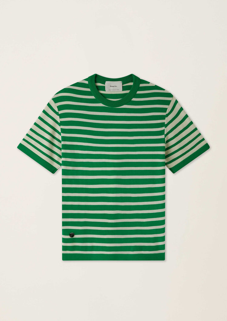The Stripe T-Shirt Forest Green Image